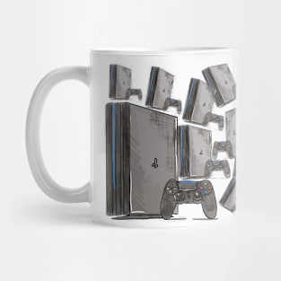 Gaming pattern Mug